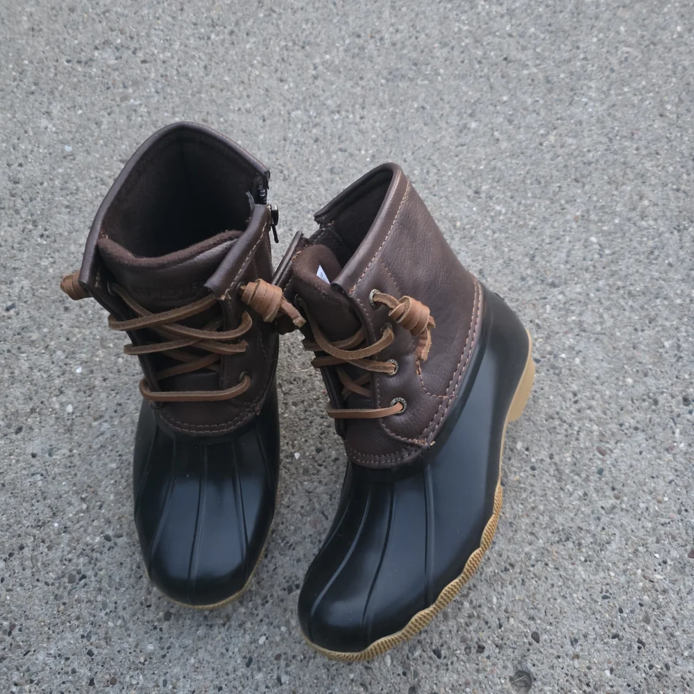 Sperry Insulated Waterproof Duck Boots Youth Girls 6Y